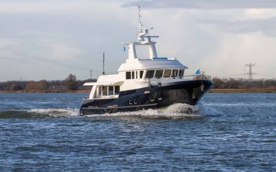 De Almdelfino 64 is het nieuwste model van Jachtbouw De Alm