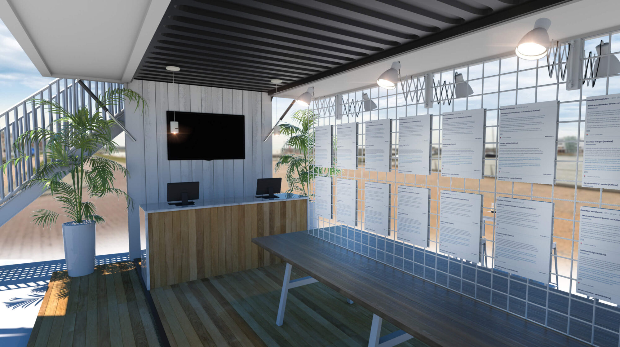 Een omgebouwde container