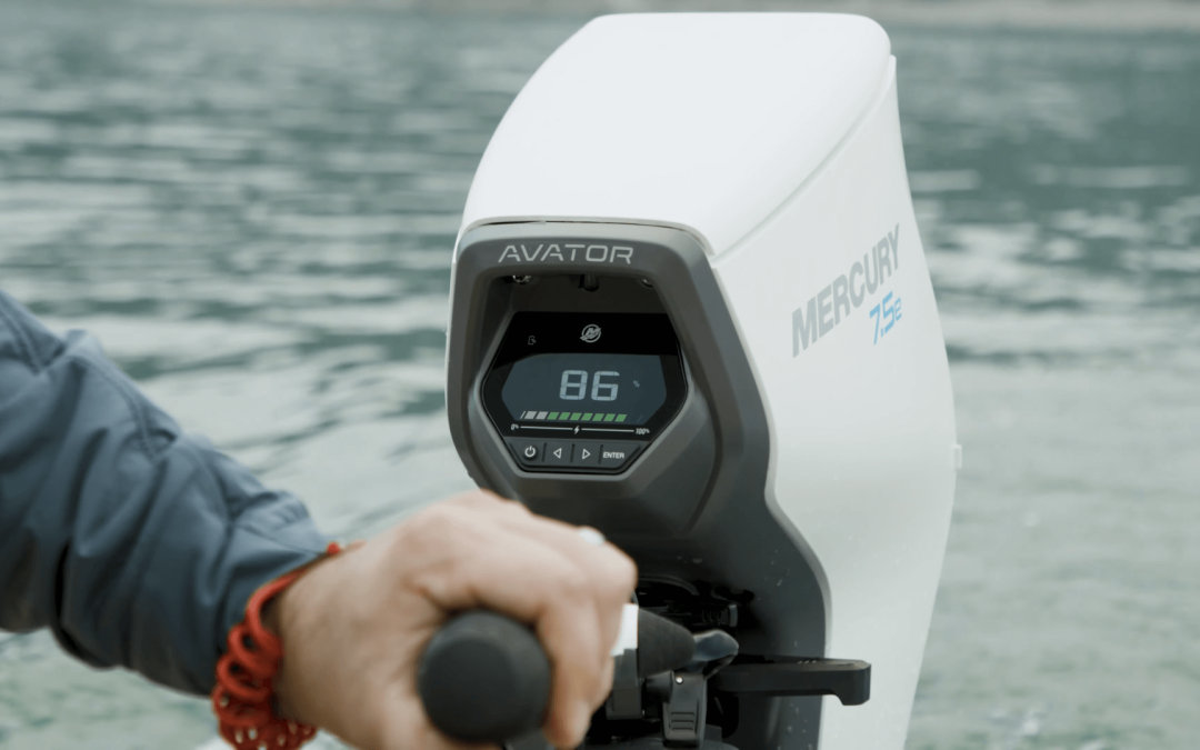 Mercury Marine introduceert de Avator 7.5e elektrische buitenboordmotor