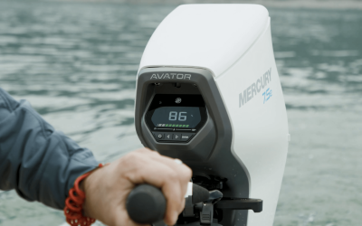 Mercury Marine introduceert de Avator 7.5e elektrische buitenboordmotor